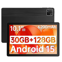 Load image into Gallery viewer, BUFO G13 10.1 Inch Android 15 Tablet 30(6+24)GB+128GB 6200mAh Octa‑Core IPS HD Display Widevine L1 US Local Warehouse Stock