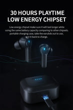 Load image into Gallery viewer, Bluetooth Headphones 4-Mics ENC Call Noise Cancelling True Wireless Earbuds & IPX7 Waterproof Earphones
