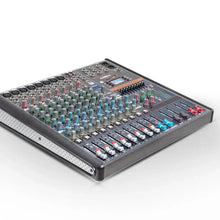 Load image into Gallery viewer, Professional Audio Mixer Bluetooth 8 Channels 16/ 24Channels DJ Mixer Console For Conference Meeting, Stage, Line Array Speaker