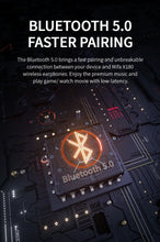 Load image into Gallery viewer, Bluetooth Headphones 4-Mics ENC Call Noise Cancelling True Wireless Earbuds & IPX7 Waterproof Earphones