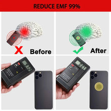 Load image into Gallery viewer, 10pcs Against EMF Radiation Sticker High Negative Ions 3000cc for Health