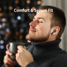 Load image into Gallery viewer, Bluetooth Headphones 4-Mics ENC Call Noise Cancelling True Wireless Earbuds & IPX7 Waterproof Earphones