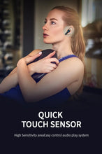 Load image into Gallery viewer, Bluetooth Headphones 4-Mics ENC Call Noise Cancelling True Wireless Earbuds & IPX7 Waterproof Earphones