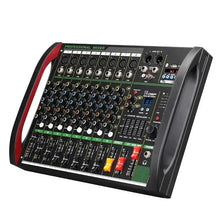 Load image into Gallery viewer, 4 / 8-channel mixer DSP reverberation effect professional Bluetooth USB audio mixer balance family karaoke stage performance KTV