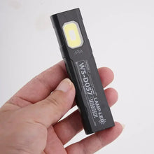 Load image into Gallery viewer, Powerful Mini COB LED Keychain Flashlight USB C Rechargeable Hanging Work Light Waterproof Keyring Camping Walking Pocket Lamp