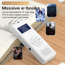 Load image into Gallery viewer, 32/64GB Digital Voice Recorder MP3 Player Mini Sound Audio Recorder Professional Recording Dictaphone Built-in Speaker FM Radio