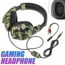 Load image into Gallery viewer, 3.5mm Wired Gaming Headphones With Microphone For Computer PS4 PS5 Xbox Bass Stereo PC High Sound Quality Wired Headset