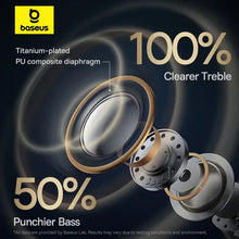 Load image into Gallery viewer, Baseus Bowie MA10 Pro Wireless Earphones 48dB Active Noise Cancellation Bluetooth 5.3 Earbuds 40H Battery Life IPX6 Waterproof