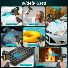 Load image into Gallery viewer, 800000 RPM Brushless 10000mAh Motor Electric Turbo Jet Fan High-Speed Turbo Violent Fan Rechargeable Powerful Dust Blower