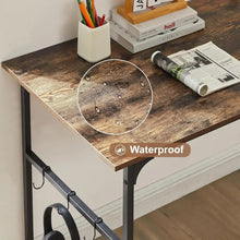 Load image into Gallery viewer, Water Proof Writing Work Adjustable Feet Computer Desk for Small Space/Home Office/Dormitory, 43 Inch