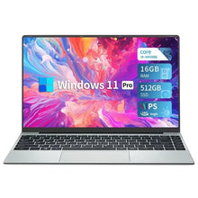Load image into Gallery viewer, 14.1 Inch Portable Windows 11 Pro Laptop Computer Intel Core i9 8950hk HD Screen 16GB RAM 1TB 2TB SSD Gaming laptops Pc Gamer