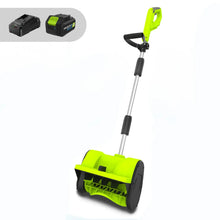 Load image into Gallery viewer, Deli Steelite 42V 20" Cordless Snow Blower – 850 Lbs/Min, Dual 4.0Ah Batteries & Charger Included – Effortless Snow Removal