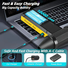 Load image into Gallery viewer, 800000 RPM Brushless 10000mAh Motor Electric Turbo Jet Fan High-Speed Turbo Violent Fan Rechargeable Powerful Dust Blower