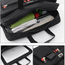 Load image into Gallery viewer, Simple Tote Men Business Briefcase Handbag For 15.6 inch Laptop Bags Large Capacity Shoulder Bags Travel Notebook Messenger Bag