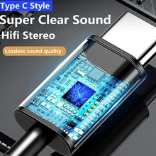 Load image into Gallery viewer, T2000 Waterproof Sports Binaural Wired Headset HIFI Metal Bass Earbud Headphone Sport Stereo Sound Noise Reduction Headset