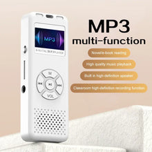 Load image into Gallery viewer, 32/64GB Digital Voice Recorder MP3 Player Mini Sound Audio Recorder Professional Recording Dictaphone Built-in Speaker FM Radio