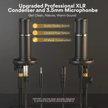 Load image into Gallery viewer, MaonoCaster-Podcast Equipment Bundle for 2-includes All-in-one Audio Interface with Premium Mic Preamp, XLR Condenser