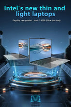 Load image into Gallery viewer, Intel Core I7-6500U  Laptop 32GB Ram 2TB SSD Windows 11 Notebook Gamer Office Computer PC Backlit Fingerprint Unlock Wifi Camera