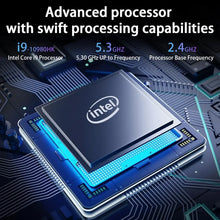 Load image into Gallery viewer, Intel Core i9 10980HK 14.1 Inch Pro Laptop 8C16T 2.4-5.3GHz 16MB 45W 32GB RAM 2TB M.2 SSD Gaming Notebook Office Fast New