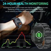 Load image into Gallery viewer, 2024 Rugged Military Smart Watch Men Outdoor Watches lP68 Waterproof 2.01" Al Voice Bluetooth Call Smartwatch For Android lOS