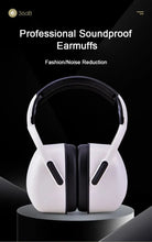 Load image into Gallery viewer, Soundproof Earmuffs Professional Protection Adult Anti-Noise Students Learn Noise Reduction Quiet Industrial Earmuffs 36db