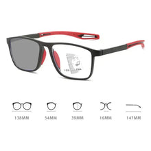 Load image into Gallery viewer, Smart Photochromic Presbyopia Glasses TR90 Sports Progressive Multifocal Reading Eyeglasses Finished Near Far Bifocal Eyewear