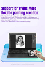Load image into Gallery viewer, CRELANDER Intel laptop 15.6" +7" Touch Screen 32GB RAM 1TB SSD Backlit keyboard Windows 11 Notebook Computer Dual Screen Laptop