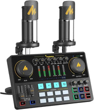 Load image into Gallery viewer, MaonoCaster-Podcast Equipment Bundle for 2-includes All-in-one Audio Interface with Premium Mic Preamp, XLR Condenser