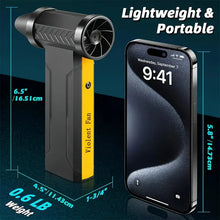Load image into Gallery viewer, 800000 RPM Brushless 10000mAh Motor Electric Turbo Jet Fan High-Speed Turbo Violent Fan Rechargeable Powerful Dust Blower