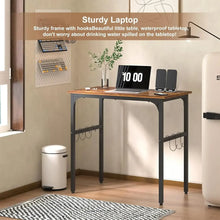 Load image into Gallery viewer, Water Proof Writing Work Adjustable Feet Computer Desk for Small Space/Home Office/Dormitory, 43 Inch