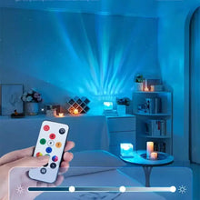 Load image into Gallery viewer, Dynamic Aurora Northern Lights Water Ripple Projector Night Light