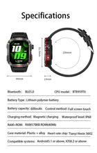 Load image into Gallery viewer, 2024 New For Xiaomi Military Smart Watch Men IP68 5ATM Outdoor Sports Fitness Tracker Health Monitor 2.01" BT Call Smartwatch