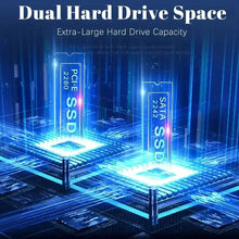 Load image into Gallery viewer, Dual Screen Laptop 16.1 Inch + 14.1 Inch Touch Screen Core i7 10750H Processor Gaming Laptop DDR4 16/32GB SSD Notebook Computer