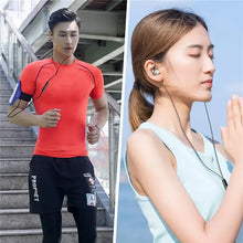 Load image into Gallery viewer, T2000 Waterproof Sports Binaural Wired Headset HIFI Metal Bass Earbud Headphone Sport Stereo Sound Noise Reduction Headset