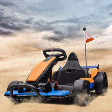 Load image into Gallery viewer, Electric Go Kart with 2 Speed 24V Powered 4 Wheels ,Truck Bluetooth/FM, Loading Capacity 132lbs & 8MPH Max Speed