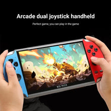Load image into Gallery viewer, X12 PLUS Handheld Game Console 7.1 inch HD Screen Portable Retro Video Gaming Player Built-in 10000+ Classic Games