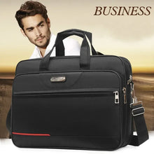 Load image into Gallery viewer, High-capacity Briefcase Business Document Information Storage Bags Weekend Travel Laptop Protection Organize Handbag Accessories