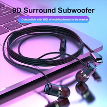 Load image into Gallery viewer, Gaming Wired Earphone Lightweight With Mic Hifi Headphones Music Sport Headset Phone Accessories Volume Adjustable 3.5mm /Type C