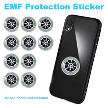 Load image into Gallery viewer, 10PCS EMF Protection Sticker Anti Radiation Cell Phone Sticker for Phone iPad Laptop and All Electronic Devices