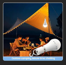 Load image into Gallery viewer, LED Rechargeable Bulb Light E27 7W 1500mAh Emergency Bulb 220V 110V for Home Power Outdoor Camping Failure Porch Garden Lamp