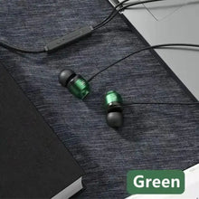 Load image into Gallery viewer, Portable 3.5mm In-ear Headphones Stereo in Ear Wired Headset High Definition Deep Bass Earbuds