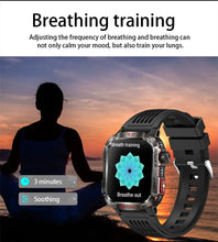 Load image into Gallery viewer, 2024 New For Xiaomi Military Smart Watch Men IP68 5ATM Outdoor Sports Fitness Tracker Health Monitor 2.01" BT Call Smartwatch