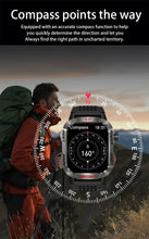 Load image into Gallery viewer, 2024 New For Xiaomi Military Smart Watch Men IP68 5ATM Outdoor Sports Fitness Tracker Health Monitor 2.01" BT Call Smartwatch