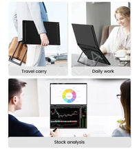 Load image into Gallery viewer, 15.6 Inch Dual Touch Screen Portable Monitor 1080P FHD With 360° Flip External Screen For PC Laptop Mac Phone Xbox PS4/5 Switch