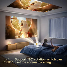 Load image into Gallery viewer, HY300 Pro HiFi Projector 4K Android 11 Dual Wifi6.0 BT5.0 H713 280ANSI 720P Built-in Cinema Sound Speaker Protable Mini Projetor