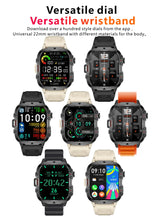 Load image into Gallery viewer, 2024 Rugged Military Smart Watch Men Outdoor Watches lP68 Waterproof 2.01" Al Voice Bluetooth Call Smartwatch For Android lOS