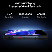 Load image into Gallery viewer, Oukitel WP35 5G Rugged Smartphone 6.6" 2.4K 11000 mAh 24GB+256GB Mobile Phone Android 14 64 MP NFC Cell Phone