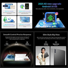 Load image into Gallery viewer, Teclast T65 Tablet 13.4" 2K 120Hz Android 16 Tablets Unisoc T7280 Octa Core Max 26GB RAM 128GB ROM 8000mAh 4G LTE