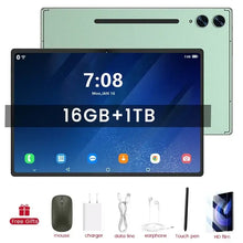 Load image into Gallery viewer, 2025 New Android 15 Pad 7S Pro Tablet PC 10.1 inch 16GB+1T Global Version 5G Tablette WiFi Dual SIM 10000mAh Google Tablet BT5.0