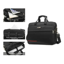 Load image into Gallery viewer, High-capacity Briefcase Business Document Information Storage Bags Weekend Travel Laptop Protection Organize Handbag Accessories